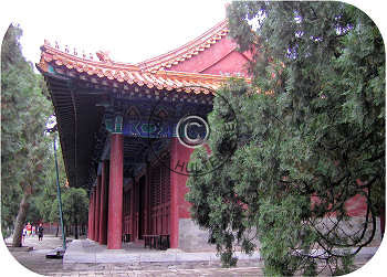 Eastern side hall - Zhaoling, Beijing