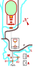 Xianling tomb layout
