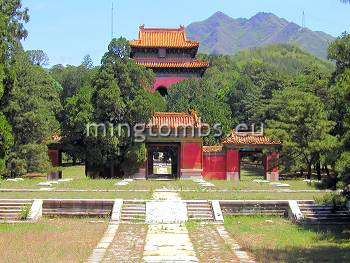 The Sacred Way looking north