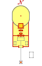 Kangling tomb layout