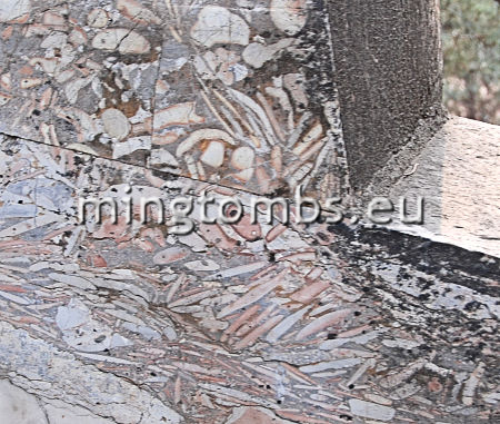 Exquisite stones used in the battlements