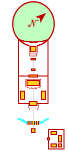 Zhaoling tomb layout