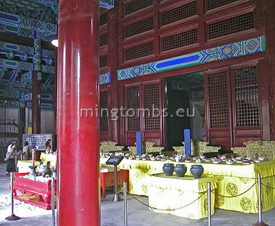 Sample ceremonial dishes