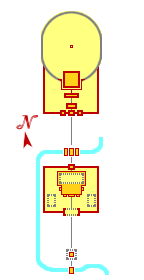 Qingling tomb layout