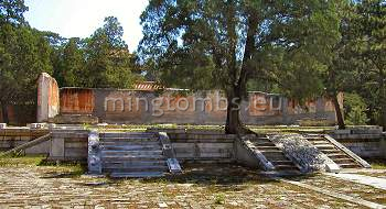 Ruins of the main hall