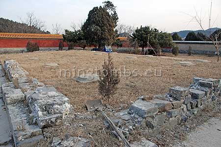 Sacrificial Hall seen from northwest corner