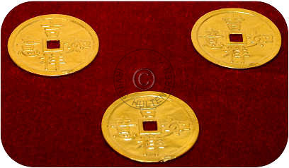 Gold coins