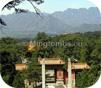 Shisanling looking towards northwest