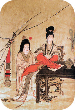 Zhu Biao and Empress Ma