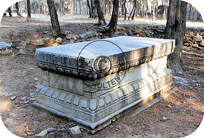 Stone altar