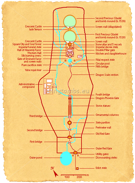 Map of Xianling